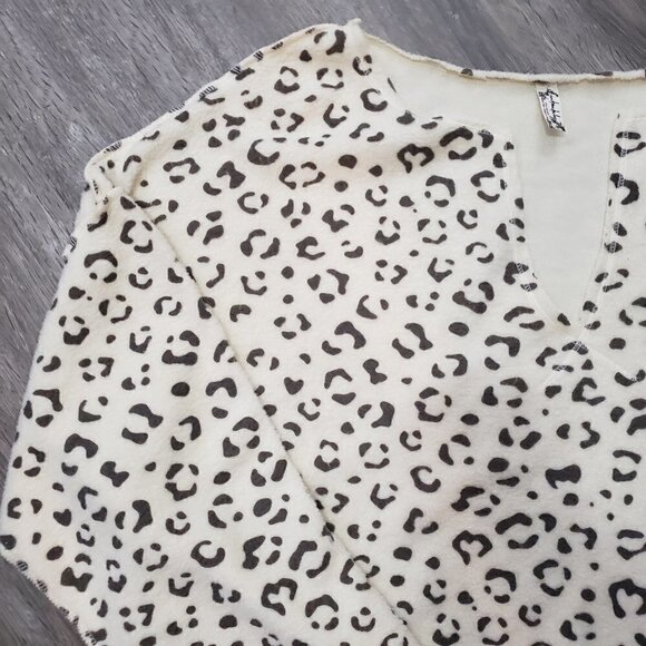 NWT Intimately Free People Rain Check Lounge Set Banana Split Sz M Leopa… - Picture 5 of 8